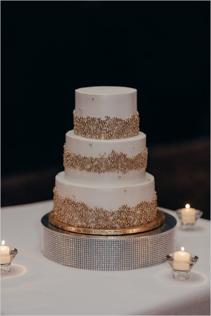 cake by edibles incredible! at wedding at kings contrivance restaurant