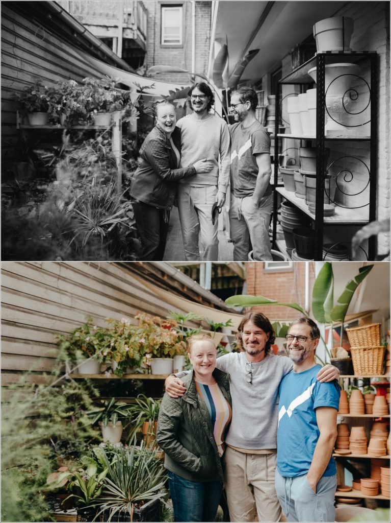 owners of Big LUsh plants and flowers store in Downtown Frederick